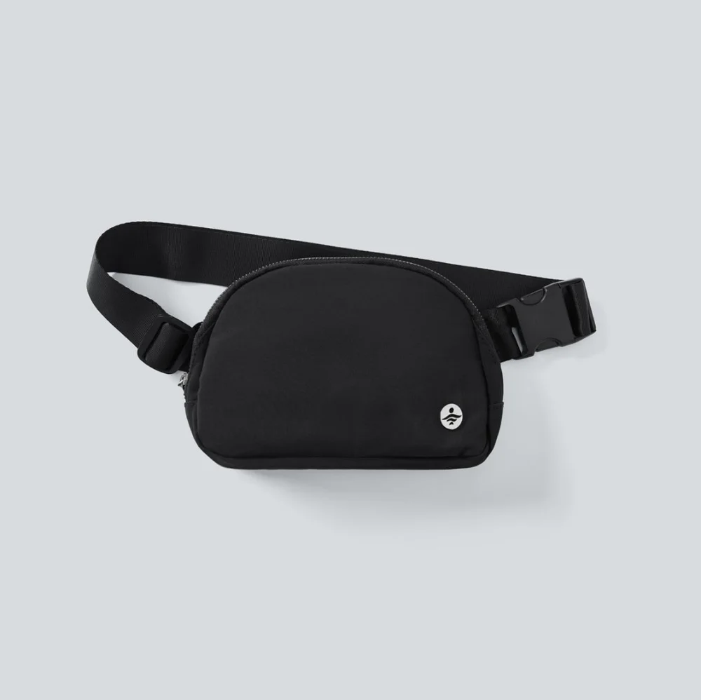Halara Logo Casual Waist Bag - Black
